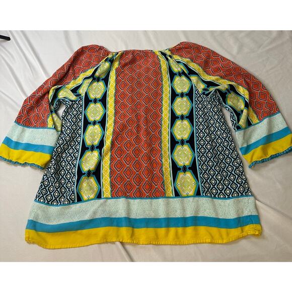 Colorful Crown & Ivey Blouse Size Size L - Picture 4 of 5